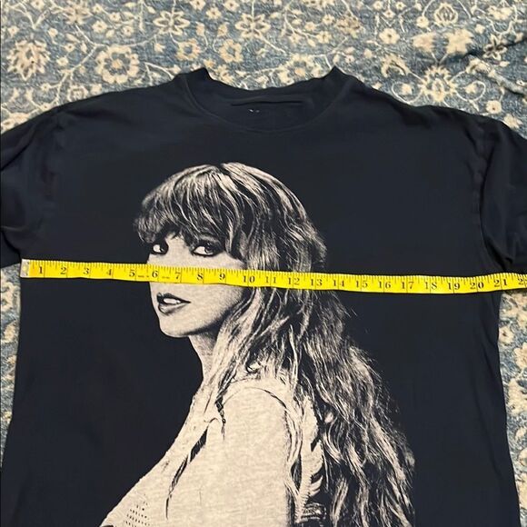 Taylor Swift Blue The Eras Tour Graphic Long Sleeve Shirt - Picture 6 of 7